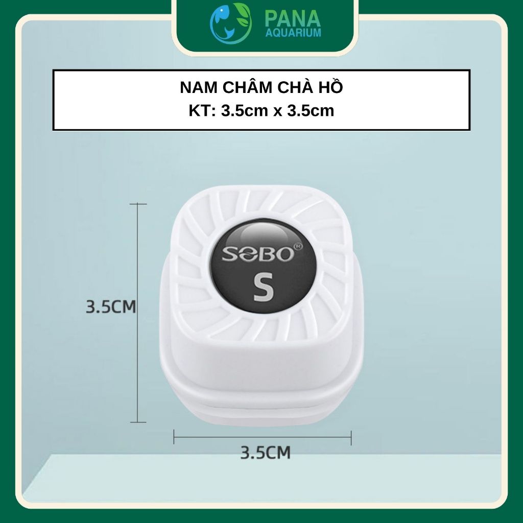 Nam châm Sobo chà hồ, Dụng cụ vệ sinh tảo bám kính cho bể cá cảnh thủy sinh