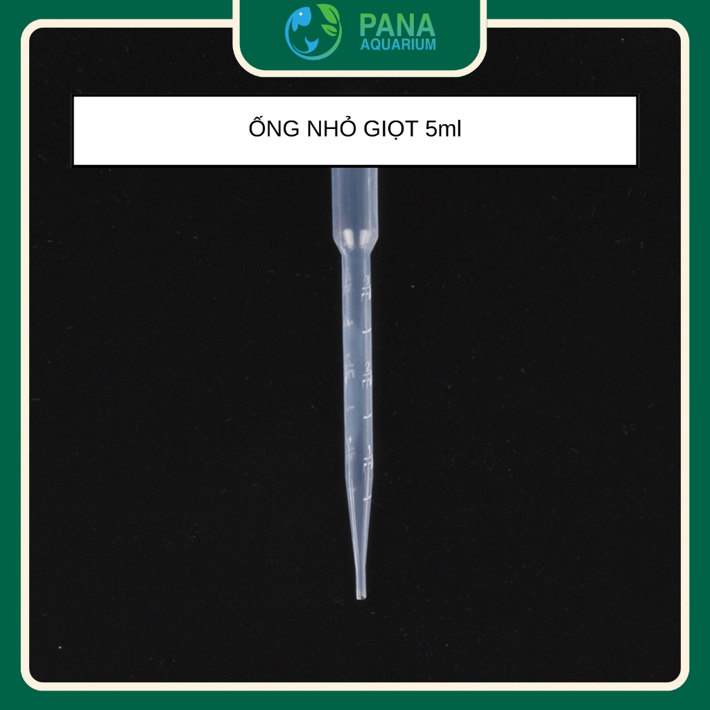 Ống hút nhỏ giọt có chia vạch 5ml, 10ml cho cá ăn tiện lợi
